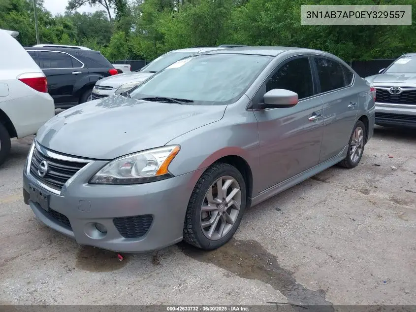 3N1AB7AP0EY329557 2014 Nissan Sentra Sr