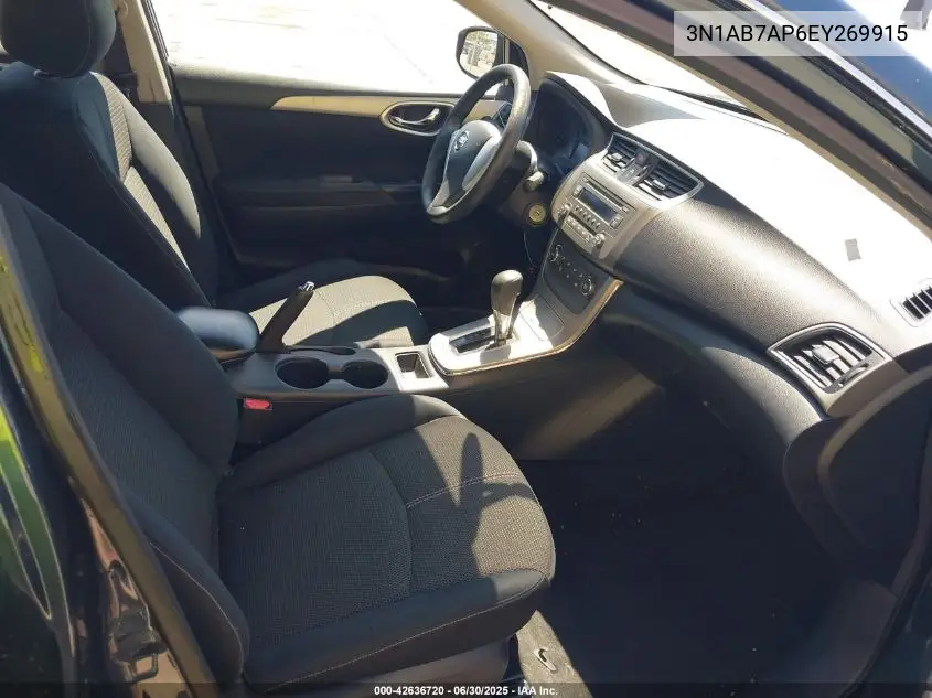 3N1AB7AP6EY269915 2014 Nissan Sentra S