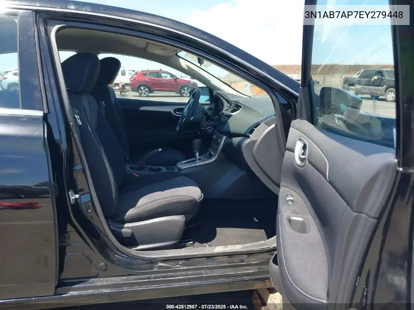 2014 Nissan Sentra Sv VIN: 3N1AB7AP7EY279448 Lot: 42812987