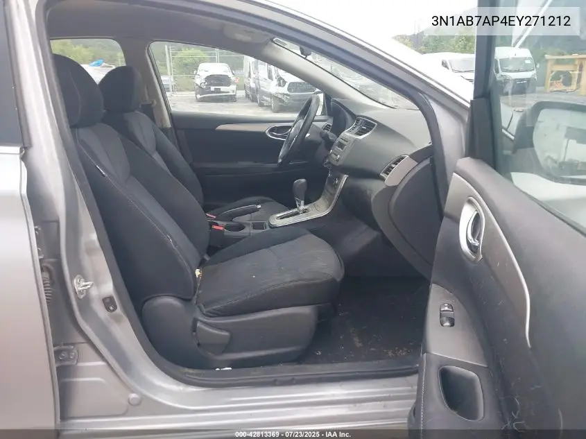 2014 Nissan Sentra Fe+ S/Fe+ Sv/S/Sl/Sr/Sv VIN: 3N1AB7AP4EY271212 Lot: 42813369
