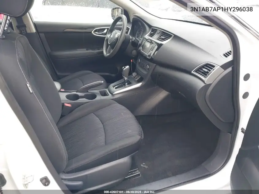 3n1ab7ap1hy296038 3N1AB7AP1HY296038 2017 Nissan Sentra Sv
