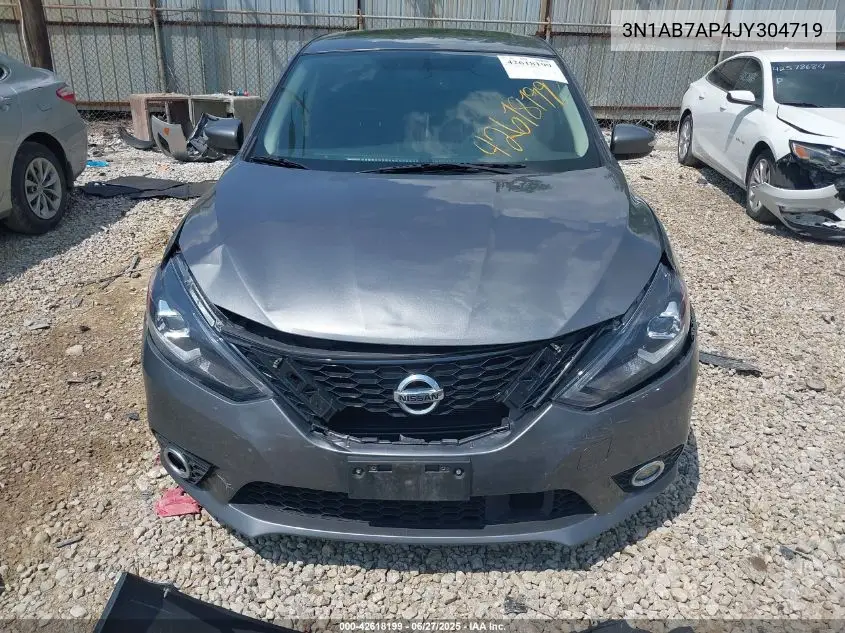 2018 Nissan Sentra Sl VIN: 3N1AB7AP4JY304719 Lot: 42618199