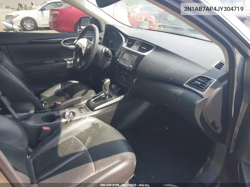 2018 Nissan Sentra Sl VIN: 3N1AB7AP4JY304719 Lot: 42618199
