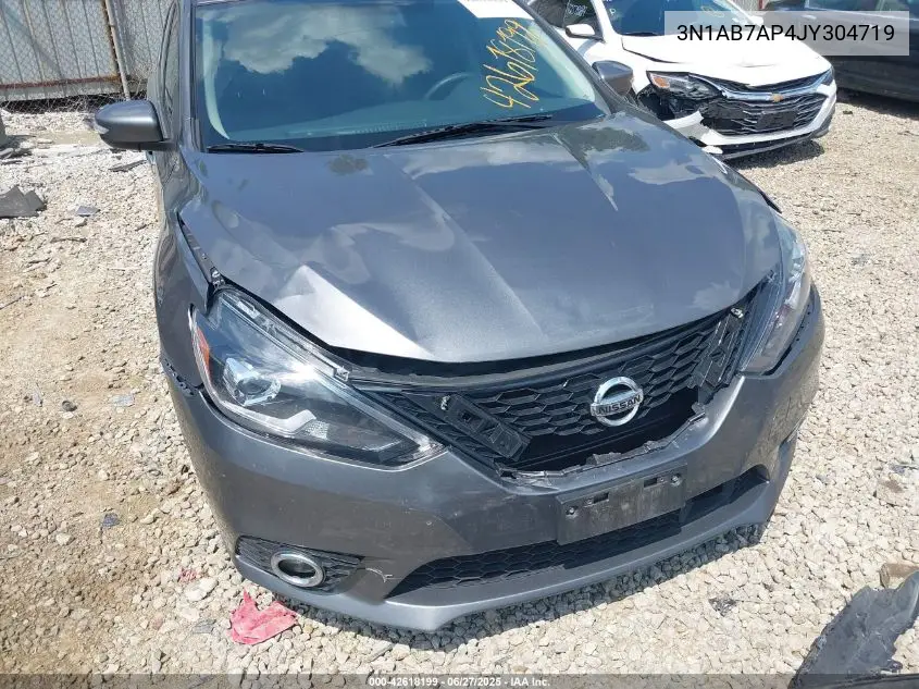 2018 Nissan Sentra Sl VIN: 3N1AB7AP4JY304719 Lot: 42618199