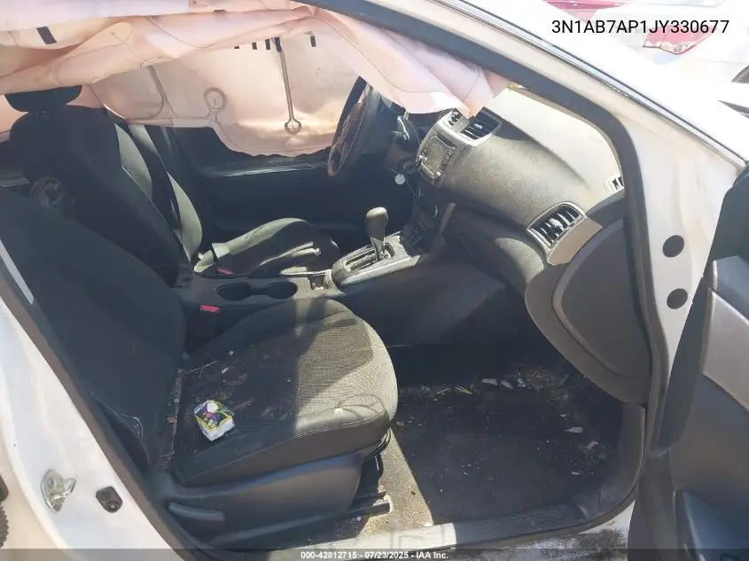 2018 Nissan Sentra S VIN: 3N1AB7AP1JY330677 Lot: 42812715