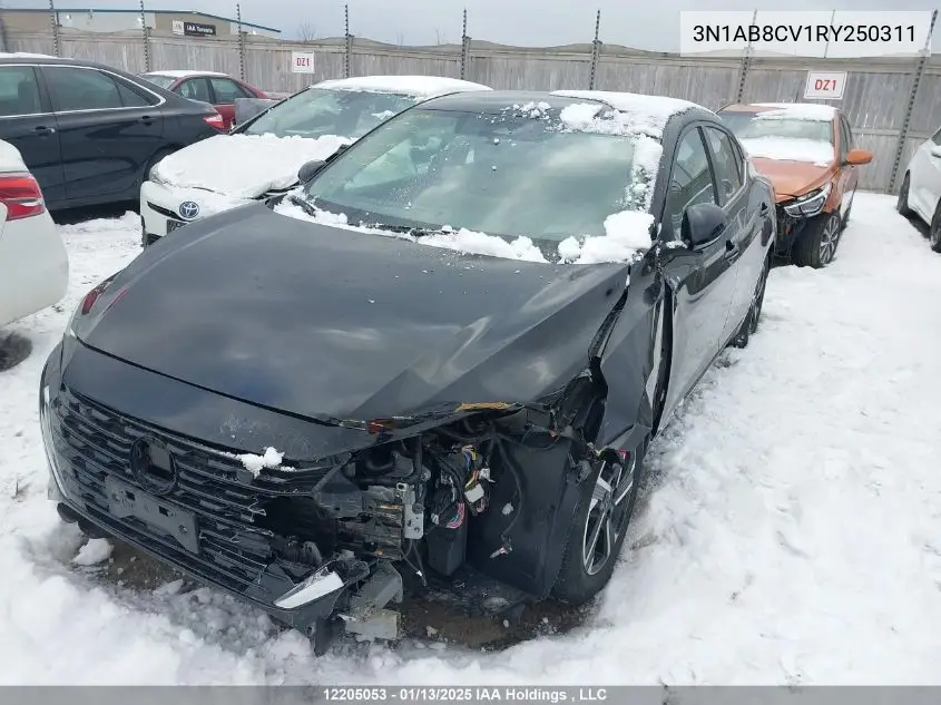 3n1ab8cv1ry250311 3N1AB8CV1RY250311 2024 Nissan Sentra Sv
