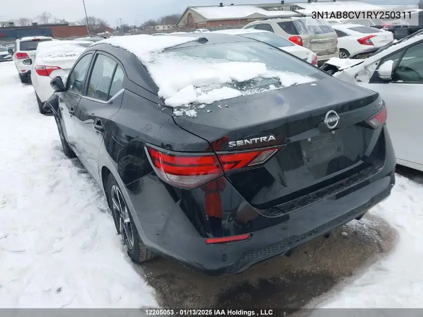 3n1ab8cv1ry250311 3N1AB8CV1RY250311 2024 Nissan Sentra Sv