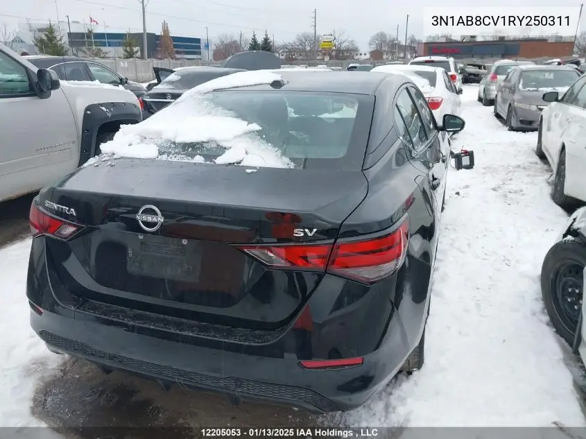3n1ab8cv1ry250311 3N1AB8CV1RY250311 2024 Nissan Sentra Sv
