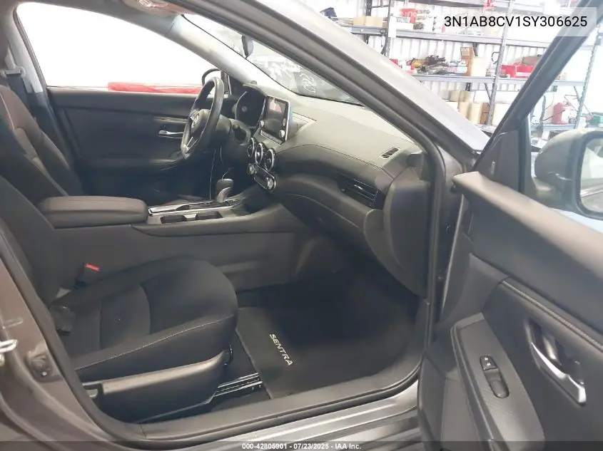 2025 Nissan Sentra Sv VIN: 3N1AB8CV1SY306625 Lot: 42805901
