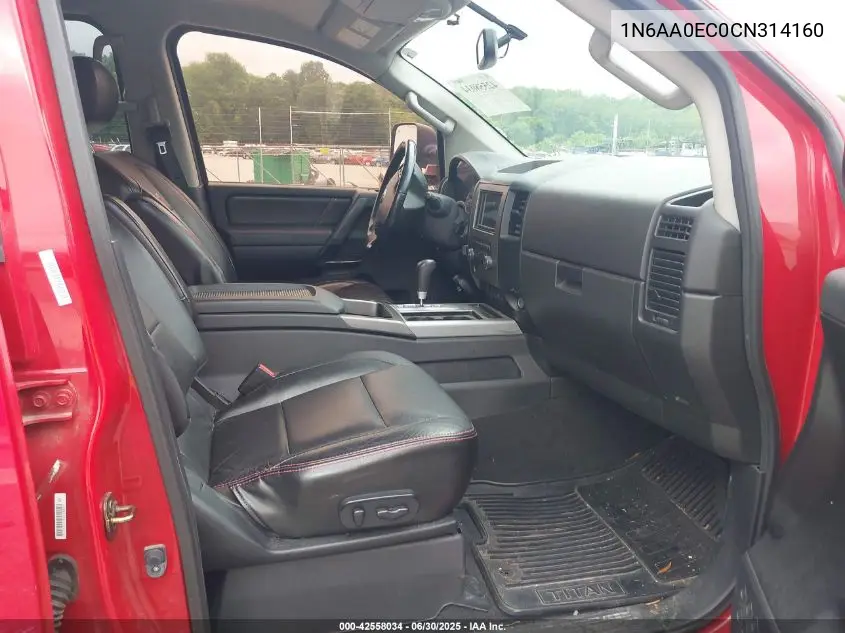 1n6aa0ec0cn314160 1N6AA0EC0CN314160 2012 Nissan Titan Pro-4X