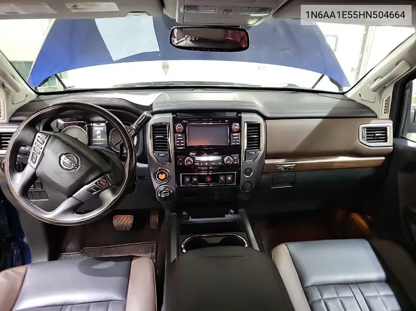 2017 Nissan Titan Sv/Sl/Pro-4X/Plat Res VIN: 1N6AA1E55HN504664 Lot: 42271701