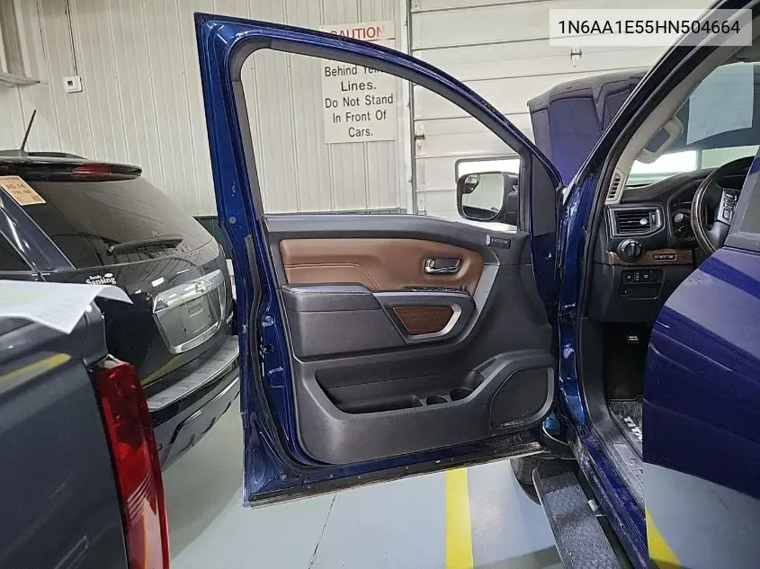 2017 Nissan Titan Sv/Sl/Pro-4X/Plat Res VIN: 1N6AA1E55HN504664 Lot: 42271701
