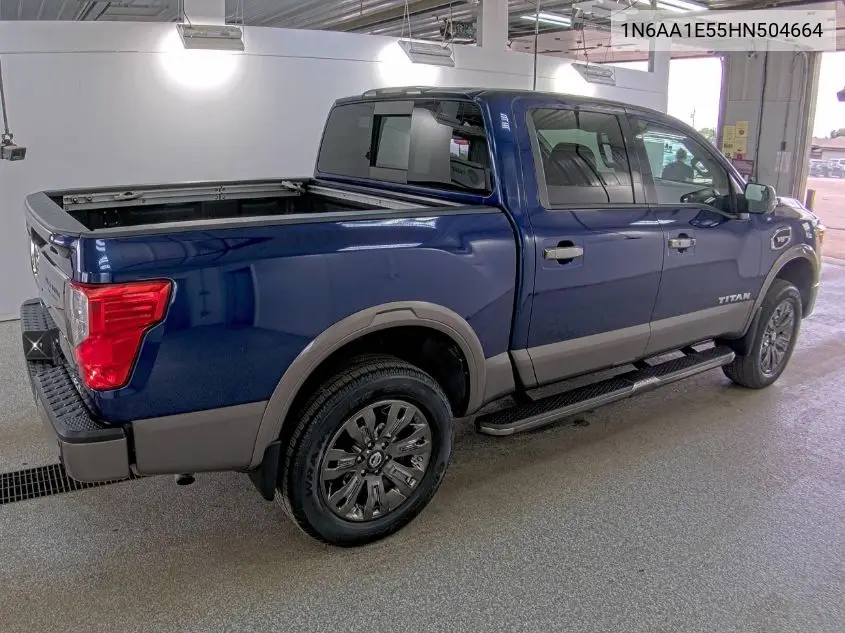 1n6aa1e55hn504664 1N6AA1E55HN504664 2017 Nissan Titan Platinum Reserve