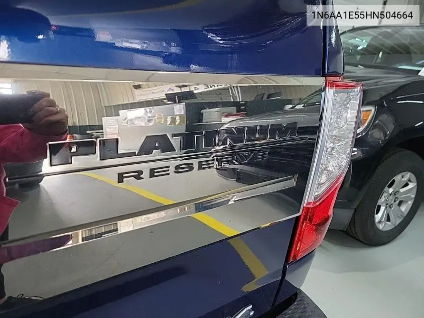 1n6aa1e55hn504664 1N6AA1E55HN504664 2017 Nissan Titan Platinum Reserve