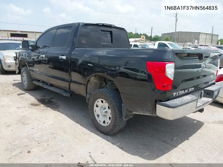 2017 Nissan Titan Xd Sv Diesel VIN: 1N6BA1F37HN564835 Lot: 42640781