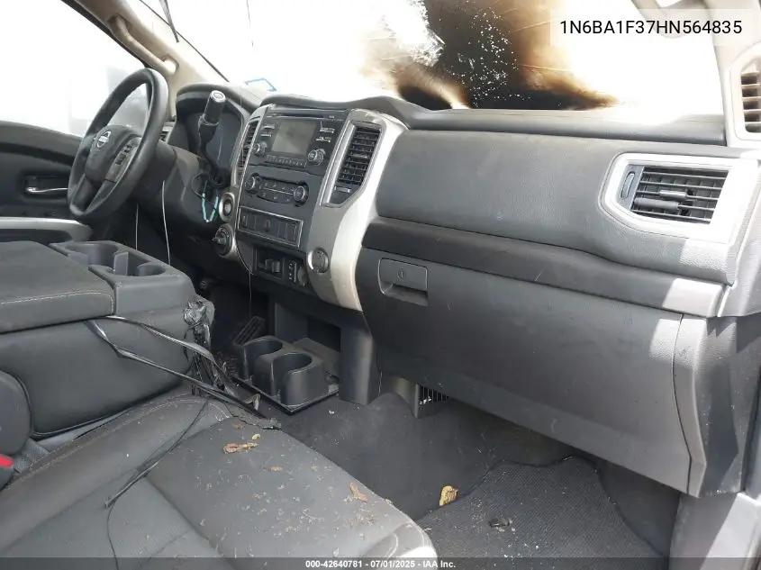 2017 Nissan Titan Xd Sv Diesel VIN: 1N6BA1F37HN564835 Lot: 42640781