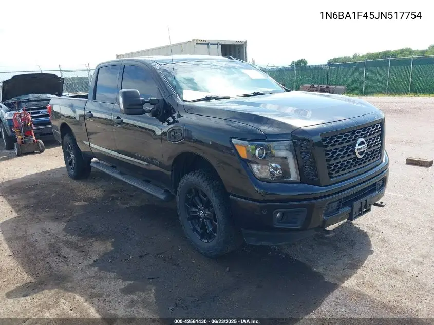 2018 Nissan Titan Xd Sv Diesel VIN: 1N6BA1F45JN517754 Lot: 42561430