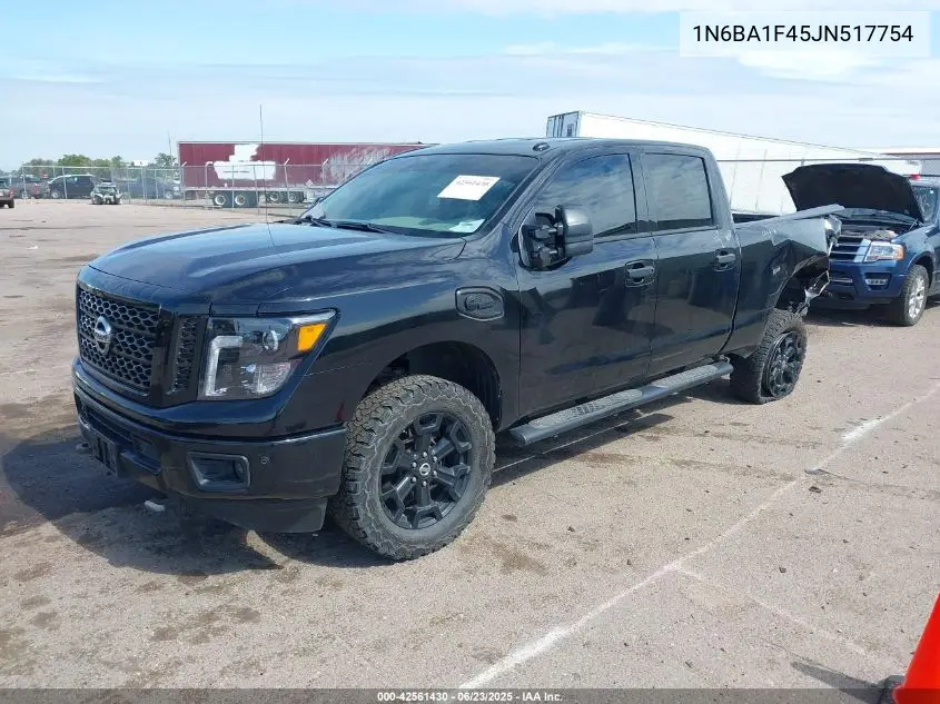 2018 Nissan Titan Xd Sv Diesel VIN: 1N6BA1F45JN517754 Lot: 42561430