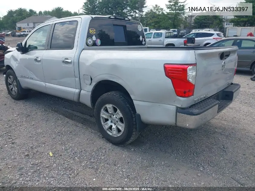 2018 Nissan Titan Sv VIN: 1N6AA1EJ6JN533397 Lot: 42567909