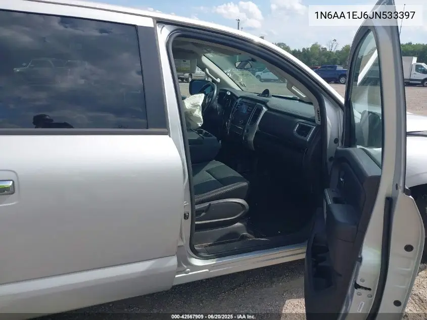 2018 Nissan Titan Sv VIN: 1N6AA1EJ6JN533397 Lot: 42567909