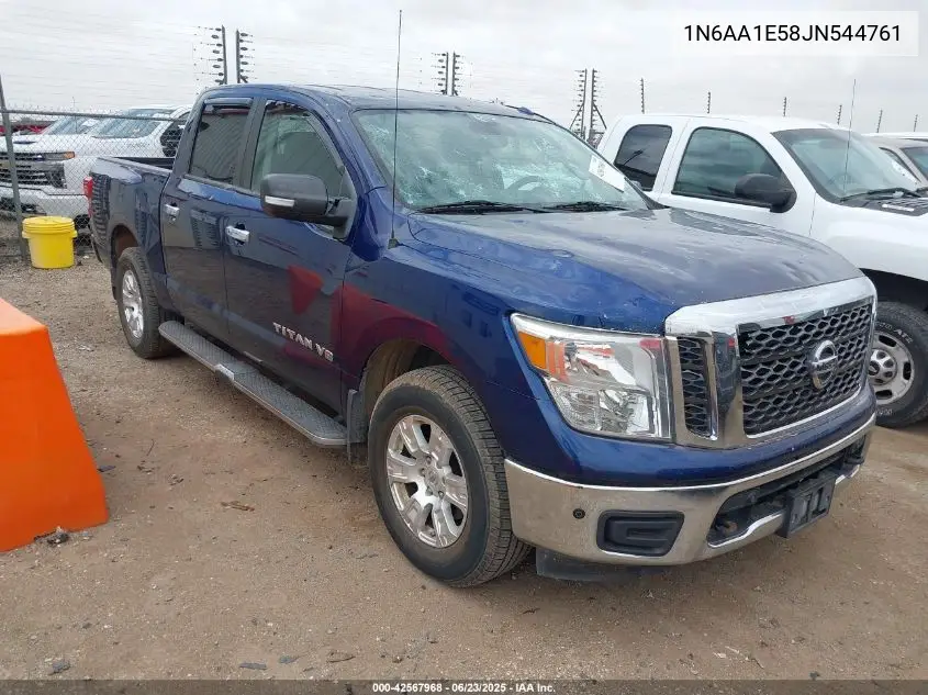 2018 Nissan Titan Sv VIN: 1N6AA1E58JN544761 Lot: 42567968