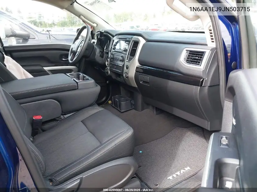 2018 Nissan Titan Sv VIN: 1N6AA1EJ9JN503715 Lot: 42595087