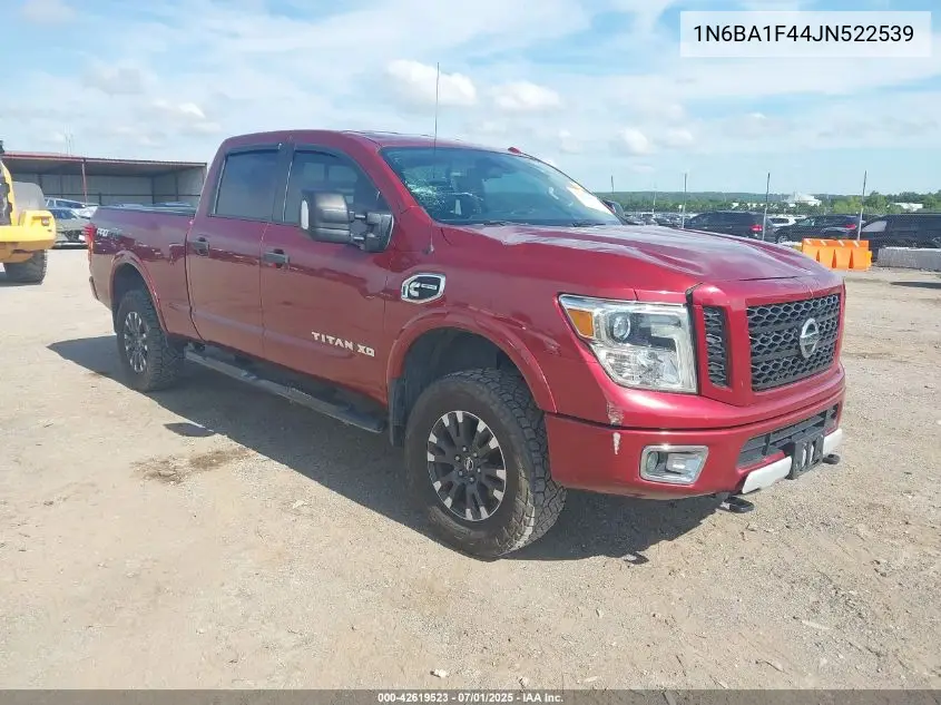 2018 Nissan Titan Xd Pro-4X Diesel VIN: 1N6BA1F44JN522539 Lot: 42619523