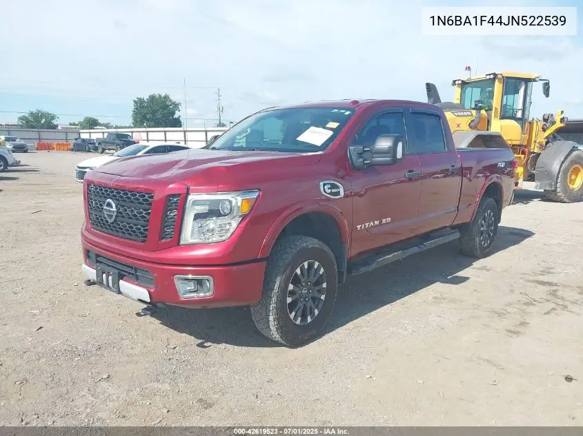 2018 Nissan Titan Xd Pro-4X Diesel VIN: 1N6BA1F44JN522539 Lot: 42619523