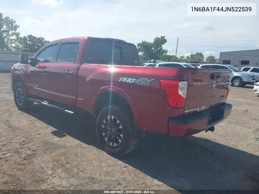 2018 Nissan Titan Xd Pro-4X Diesel VIN: 1N6BA1F44JN522539 Lot: 42619523