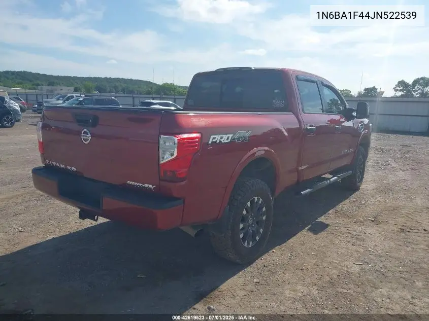 2018 Nissan Titan Xd Pro-4X Diesel VIN: 1N6BA1F44JN522539 Lot: 42619523