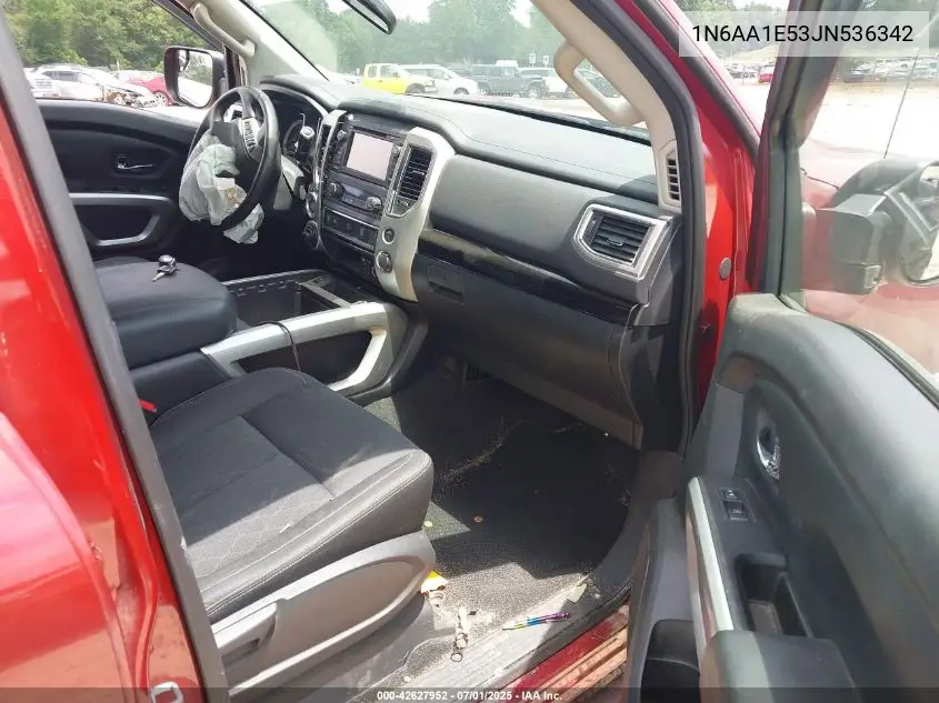 2018 Nissan Titan Sv VIN: 1N6AA1E53JN536342 Lot: 42627952