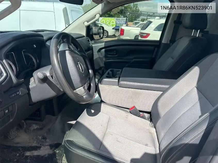 2019 Nissan Titan S/Sv VIN: 1N6AA1R86KN523901 Lot: 42260133