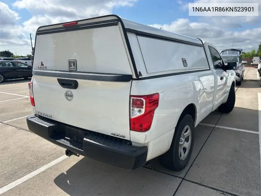 2019 Nissan Titan S/Sv VIN: 1N6AA1R86KN523901 Lot: 42260133