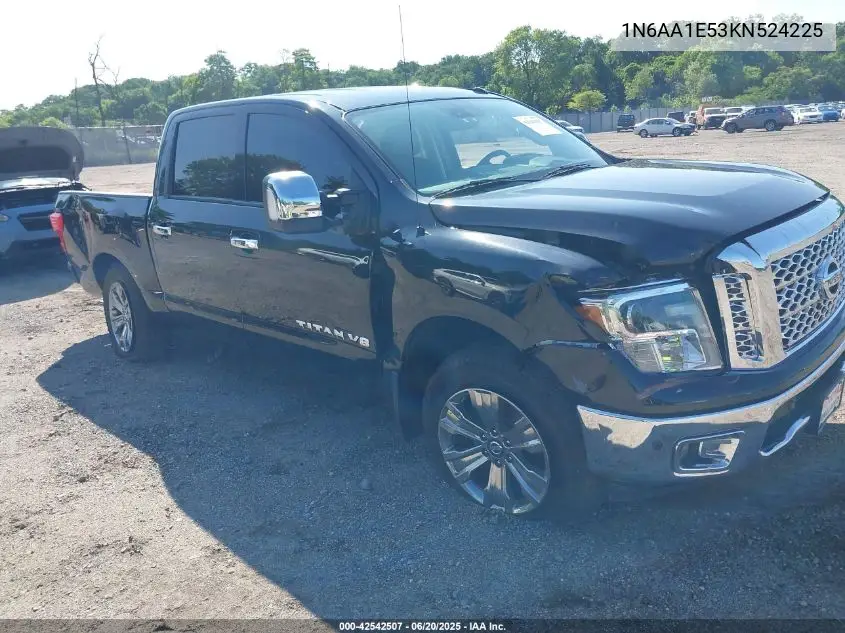 2019 Nissan Titan Sl VIN: 1N6AA1E53KN524225 Lot: 42542507