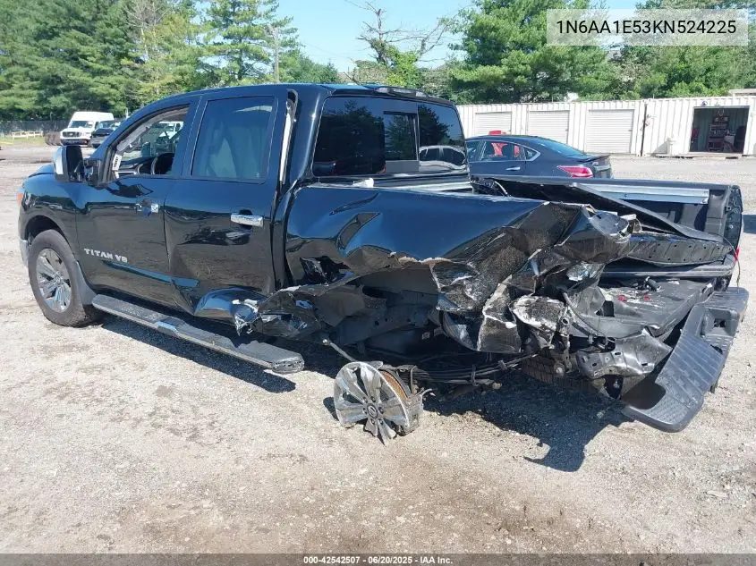2019 Nissan Titan Sl VIN: 1N6AA1E53KN524225 Lot: 42542507