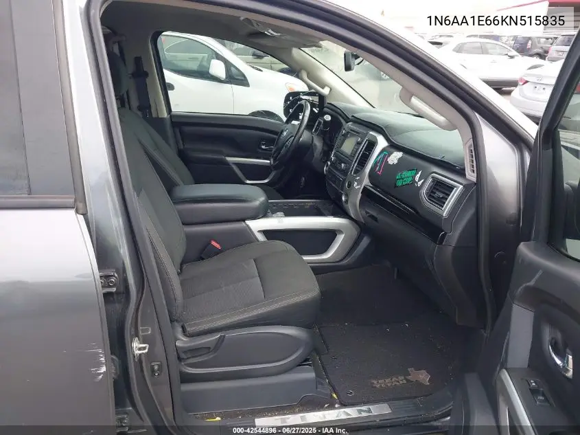 2019 Nissan Titan Sv VIN: 1N6AA1E66KN515835 Lot: 42544896