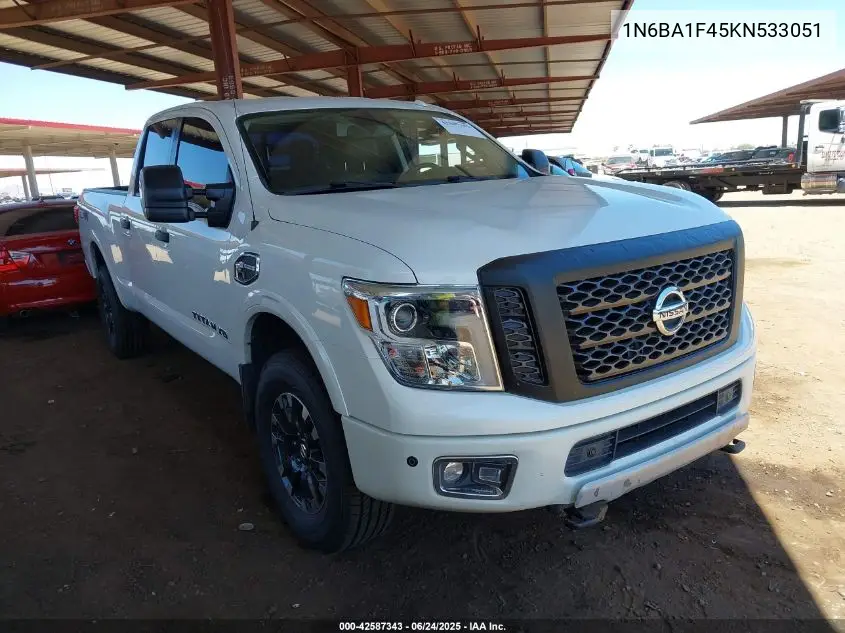 2019 Nissan Titan Xd Pro-4X Diesel VIN: 1N6BA1F45KN533051 Lot: 42587343