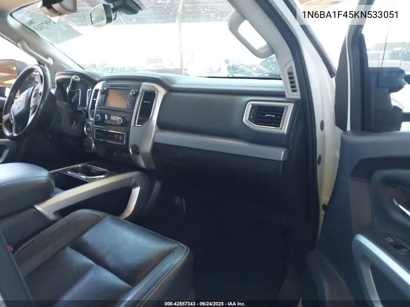 2019 Nissan Titan Xd Pro-4X Diesel VIN: 1N6BA1F45KN533051 Lot: 42587343