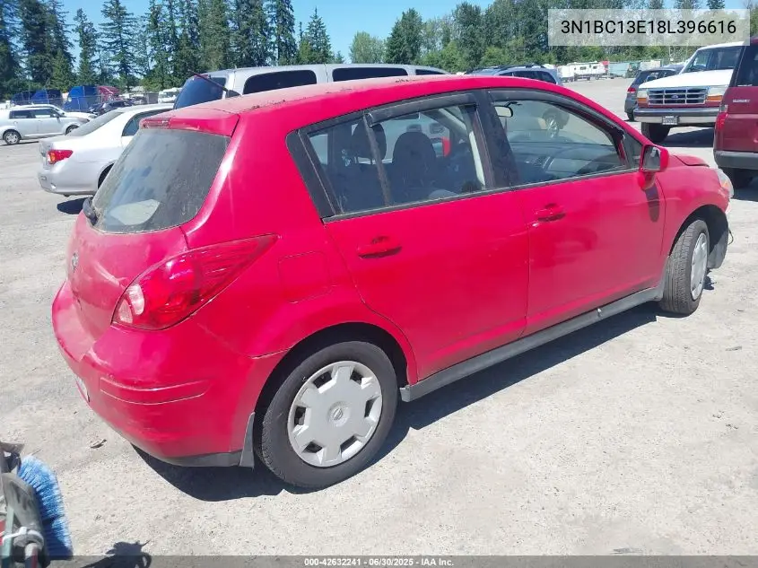 2008 Nissan Versa 1.8S VIN: 3N1BC13E18L396616 Lot: 42632241