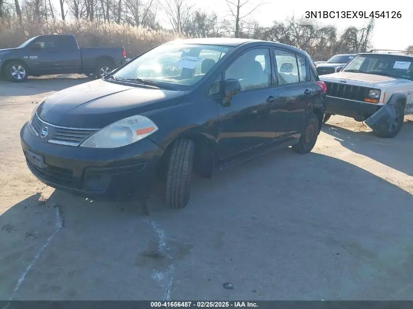 2009 Nissan Versa 1.8S VIN: 3N1BC13EX9L454126 Lot: 41656487
