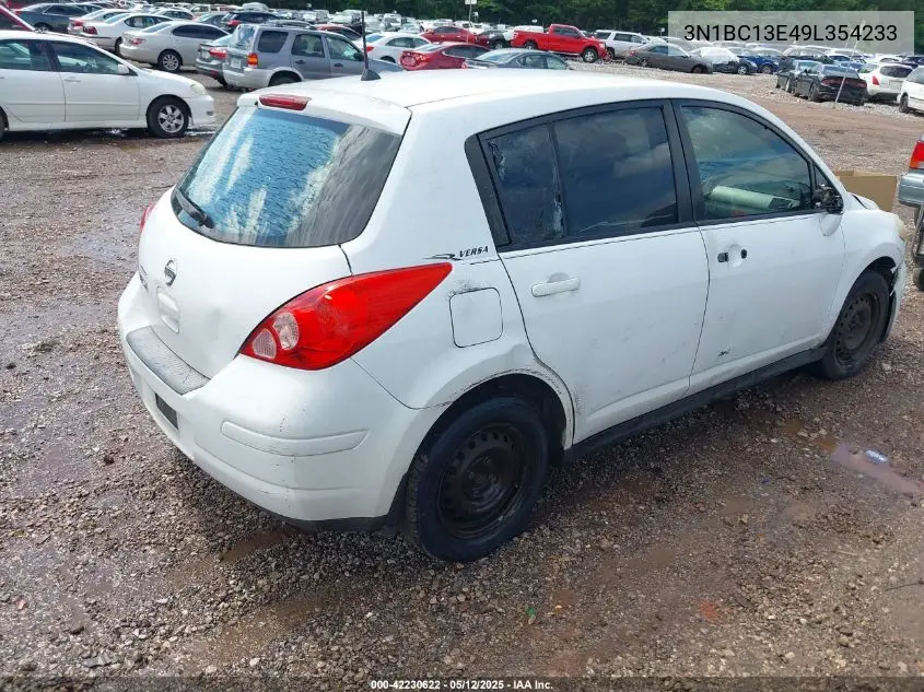 2009 Nissan Versa 1.8S VIN: 3N1BC13E49L354233 Lot: 42230622