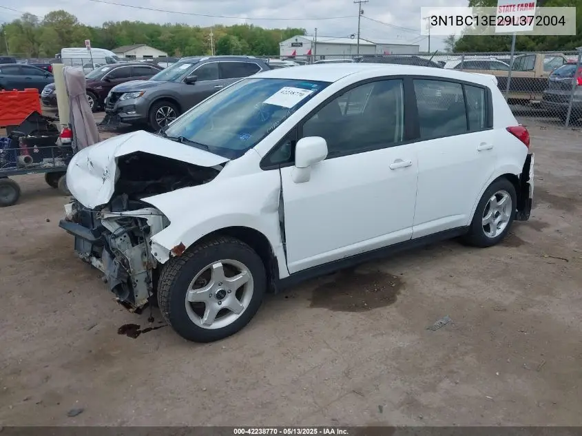 2009 Nissan Versa 1.8S VIN: 3N1BC13E29L372004 Lot: 42238770