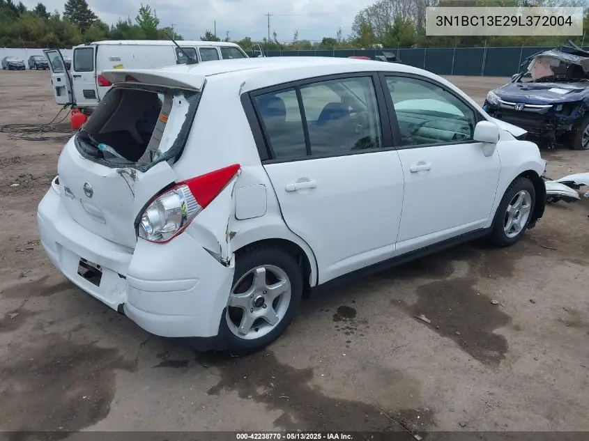 2009 Nissan Versa 1.8S VIN: 3N1BC13E29L372004 Lot: 42238770