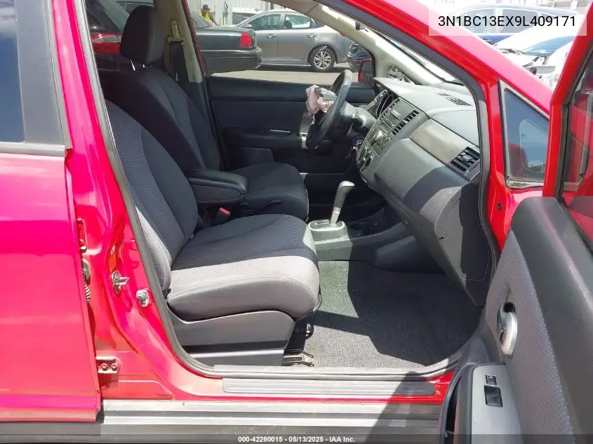 2009 Nissan Versa 1.8Sl VIN: 3N1BC13EX9L409171 Lot: 42260015