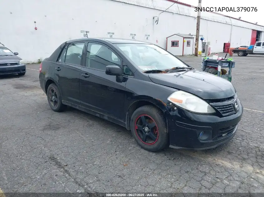 2010 Nissan Versa 1.6 VIN: 3N1CC1AP0AL379076 Lot: 42625200