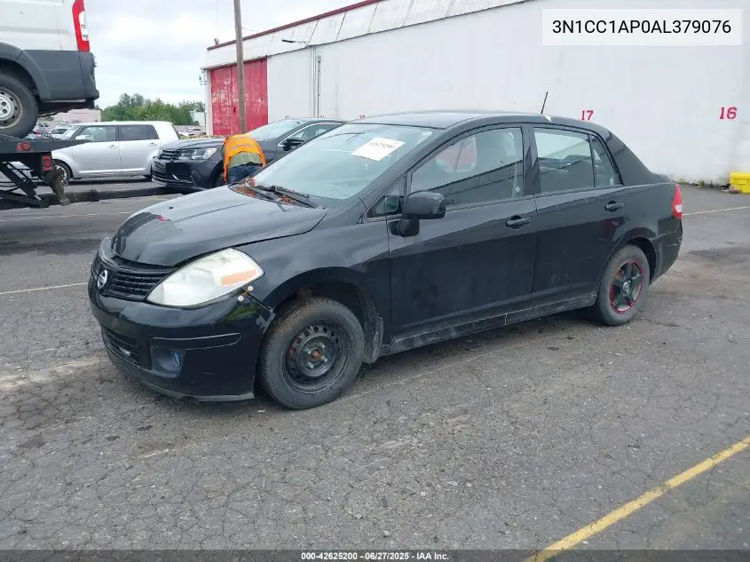2010 Nissan Versa 1.6 VIN: 3N1CC1AP0AL379076 Lot: 42625200