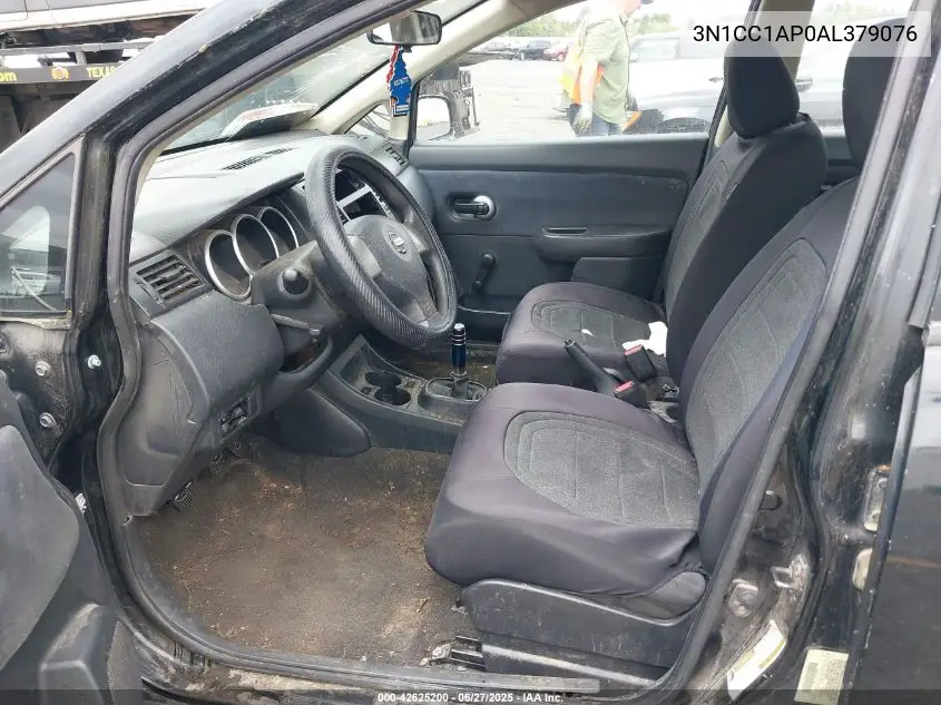 2010 Nissan Versa 1.6 VIN: 3N1CC1AP0AL379076 Lot: 42625200