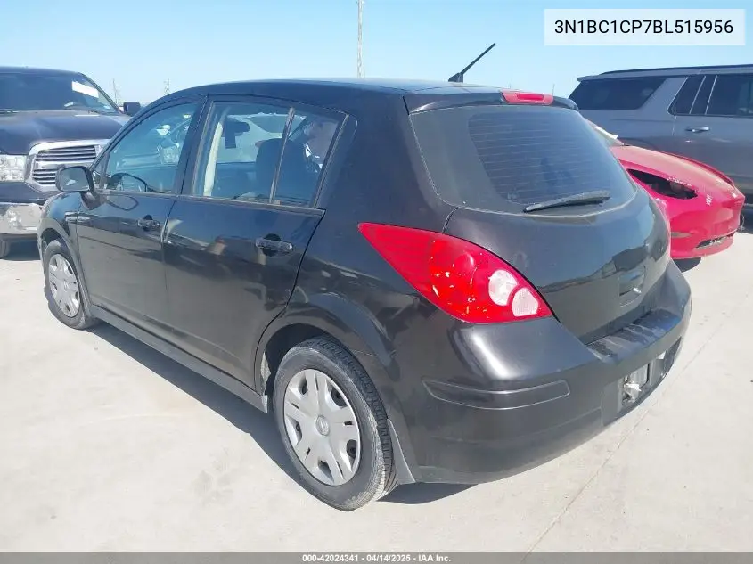 2011 Nissan Versa 1.8S VIN: 3N1BC1CP7BL515956 Lot: 42024341