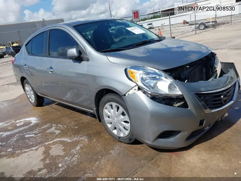 2012 Nissan Versa 1.6 Sv VIN: 3N1CN7AP2CL908530 Lot: 42617571