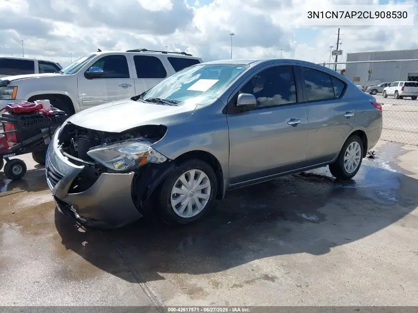 2012 Nissan Versa 1.6 Sv VIN: 3N1CN7AP2CL908530 Lot: 42617571